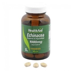 Health Aid Balanced Echinacea Purpurea / Angustifolia 1000mg Tablets 60