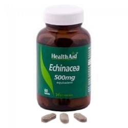 Health Aid Balanced Echinacea Purpurea / Angustifolia 500mg Tablets 60