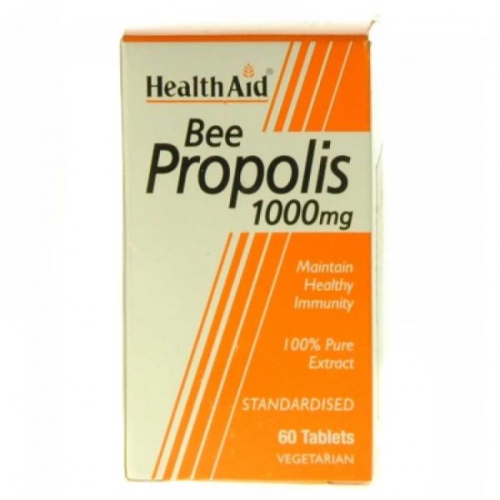 Health Aid Bee Propolis 1000mg Tablets 60