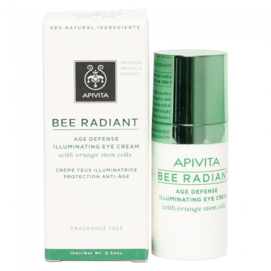 Apivita Bee Radiant Κρέμα Ματιών Αντιγήρανσης & Λάμψης 15ml