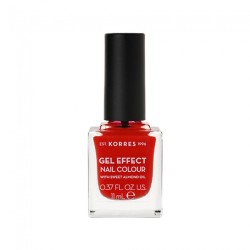 Korres Gel Effect Nail Colour No 48 Coral Red 11ml