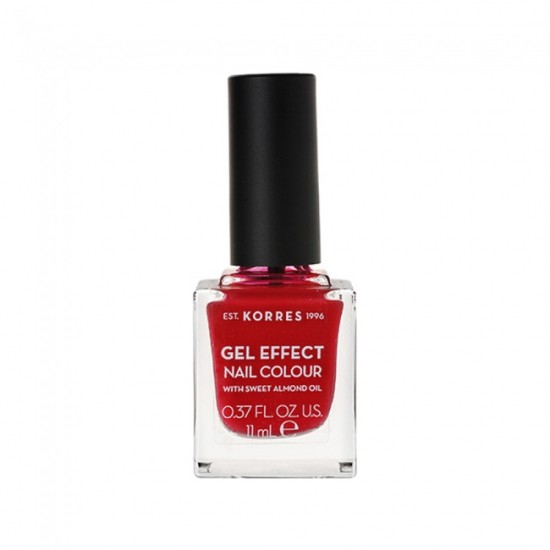 Korres Gel Effect Nail Colour No 51 Rosy Red 11ml