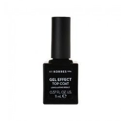 Korres Gel Effect Nail Colour Top Coat 11ml