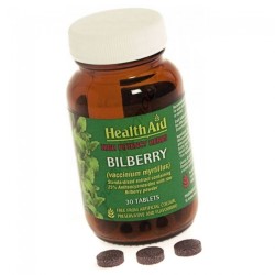 Health Aid Bilberry Berry Extract Tablets 30