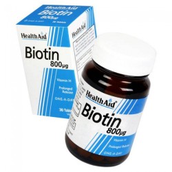 Health Aid Biotin 800μg Tablets 30