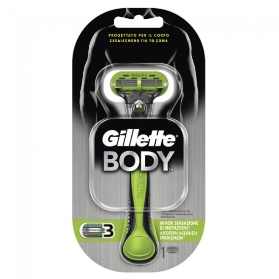 Gillette Body Grooming (Μηχανή + 1 Ανταλλακτικό)