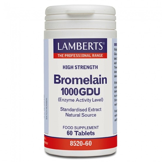 Lamberts Bromelain 1000GDU 400mg 60caps