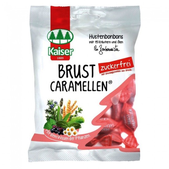 Kaiser Brust Caramellen Καραμέλες με Βότανα & Έλαια 60gr