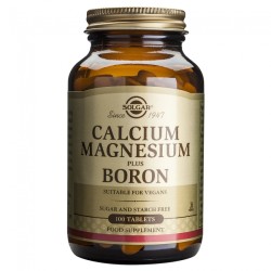 Solgar Calcium Magnesium + Boron Tabs 100