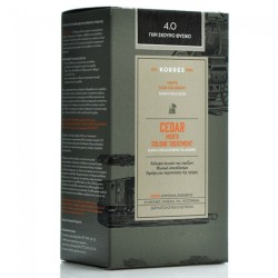 Korres Cedar Men's Colour Treatment 4.0 Γκρί Σκούρο Φυσικό