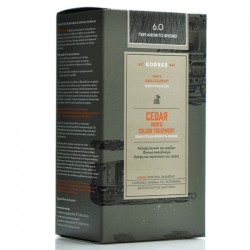 Korres Cedar Men's Colour Treatment 6.0 Γκρί Ανοιχτό Φυσικό