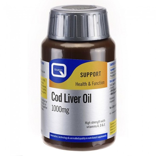 Quest Cod Liver Oil 1000mg 30 Caps