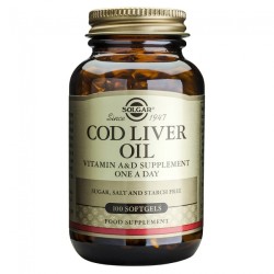 Solgar Cod Liver Oil 100 Softgels