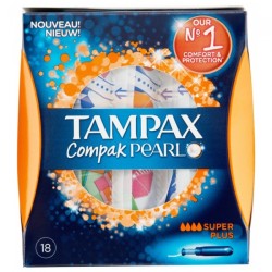 Tampax Compak Pearl Regular 18τμχ