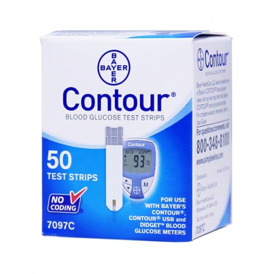 Bayer Contour Ταινίες Μέτρησης Σακχάρου 50strips