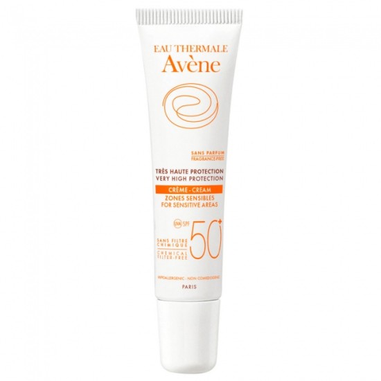 Avene Creme Minerale  Zones Sensibles Spf 50+ 15ml