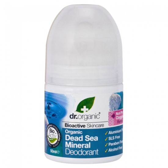 Dr.Organic Dead Sea Minerals Deodorant 50ml