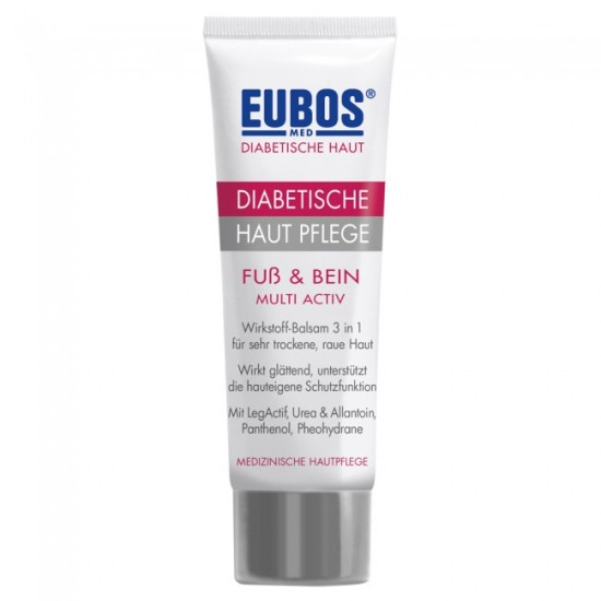 Eubos Diabetic Skin Foot and Leg Multi Active 100ml