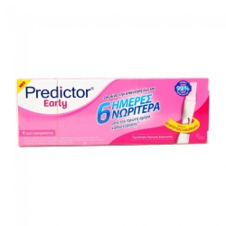 Predictor Early Test 6 Ημέρες Νωρίτερα