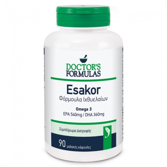 Doctor's Formulas Esakor Φόρμουλα Ιχθυελαίων 90caps