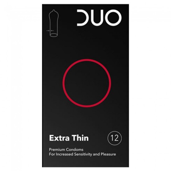 Duo Extra Thin Πολύ Λεπτό 12 τεμαχίων