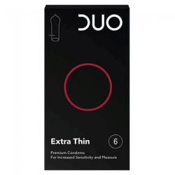 Duo Extra Thin Πολύ Λεπτό 6 Τεμαχίων