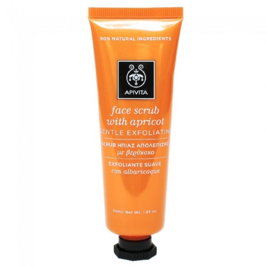 Apivita Face Scrub Βερίκοκο 50ml