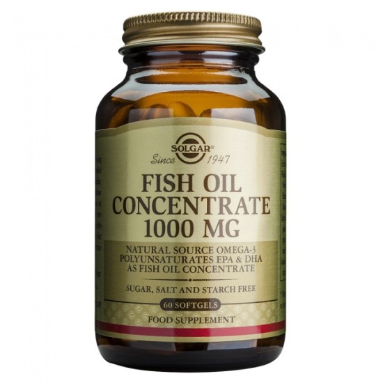 Solgar Fish Oil Concentrate 1000mg 60 softgels