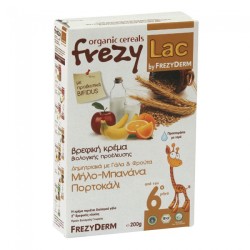 Frezyderm Frezylac Bio Cereal Δημητριακά Γάλα Φρούτα 200gr