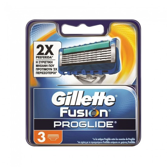 Gillette Fusion Proglide Manual Ανταλλακτικά 3τμχ