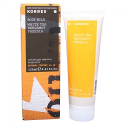 Korres Γαλάκτωμα Σώματος White Tea Bergamot Freesia 125ml