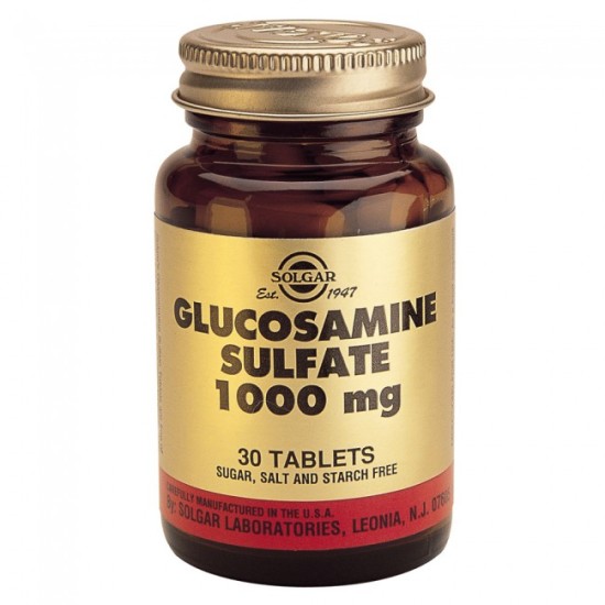 Solgar Glucosamine Sulfate 1000mg Tabs 30