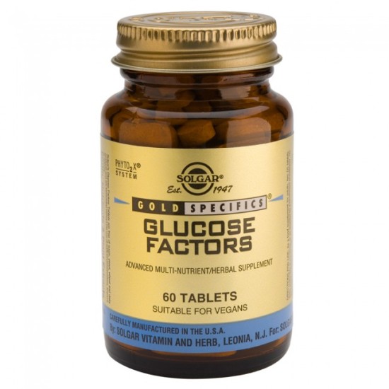 Solgar Glucose Factors 60tabs