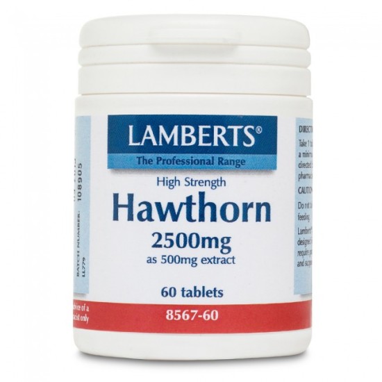 Lamberts Hawthorn 2500mg 60tabs