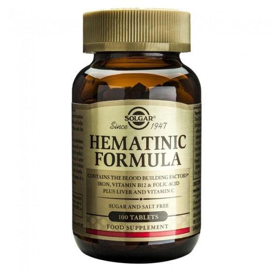 Solgar Hematinic Formula 100tabs