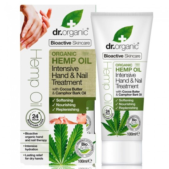 Dr.Organic Hemp Oil Hand and Nail Treatment 100ml