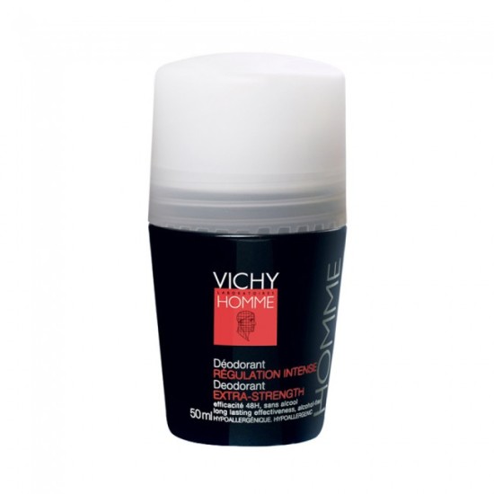 Vichy Homme Deodorant Atni Transpirant 72h Roll On 50ml