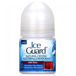 Optima Ice Guard Crystal Deodorant Roll On Rose 50ml