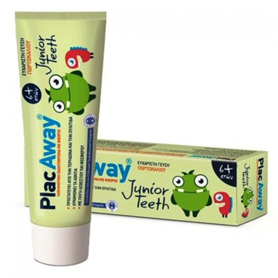 PlacAway Junior Toothpaste Orange Flavour 50ml