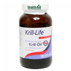 Health Aid Krill Life Krill Oil 500mg 90caps