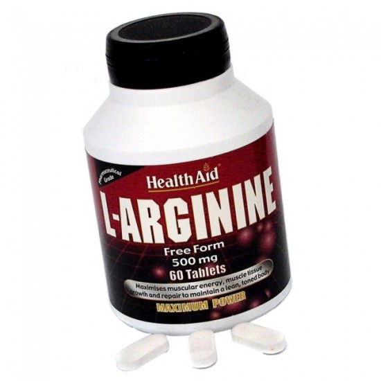 Health Aid L-Arginine 500mg 60 caps