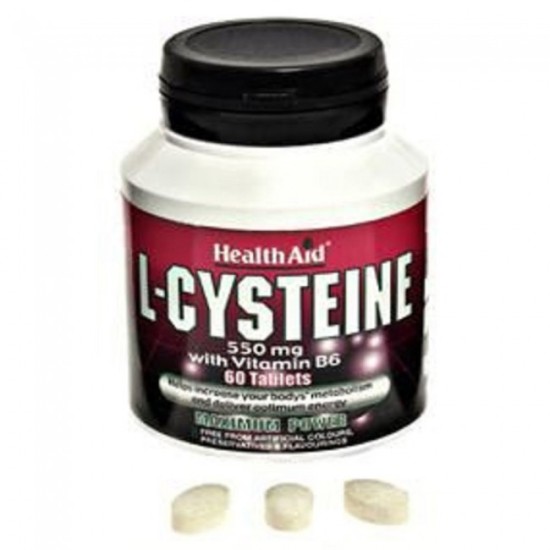 Health Aid L-Cysteine 550mg 30 caps