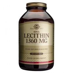 Solgar Lecithin 1360mg 250 softgels