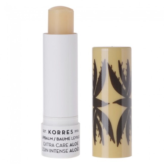 Korres Lip Balm Care & Colour Extra Care με Αλόη 5ml