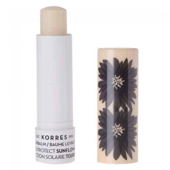 Korres Lip Balm Care & Colour Sun Protect SPF20 Ηλίανθος 5ml