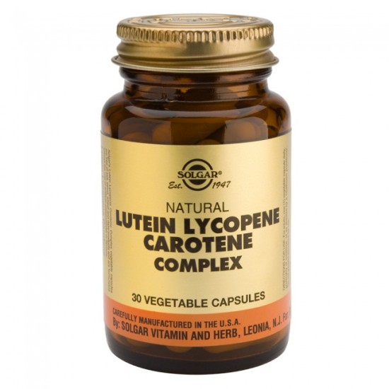 Solgar Lutein Lycopene Carotene 30caps