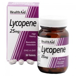 Health Aid Lycopene 25mg Capsules 30