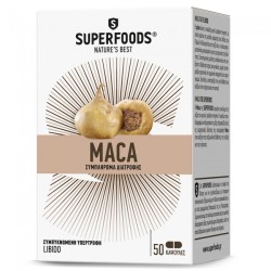 Superfoods Maca Eubias 300mg 50 Κάψουλες