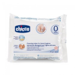 Chicco Μαντηλάκια Καθαρισμού Στήθους 20τμχ