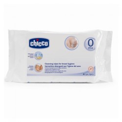 Chicco Μαντηλάκια Καθαρισμού Στήθους 80τμχ